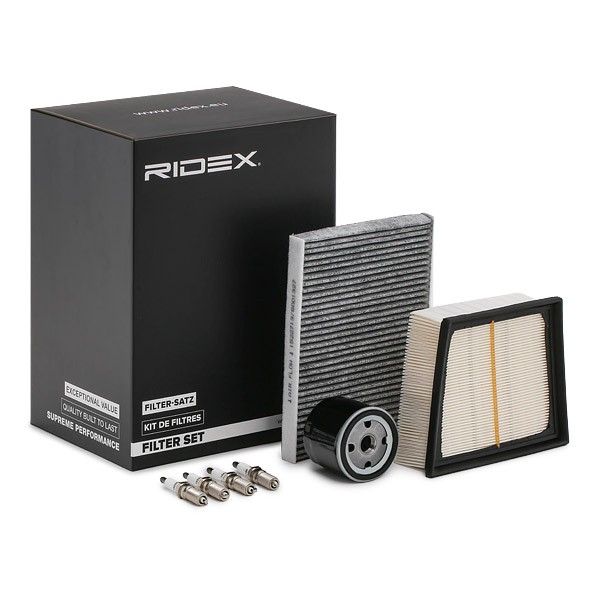 RIDEX 4682P0006 Servicekit FIESTA 1.1 Ti-VCT 86 HK Benzin