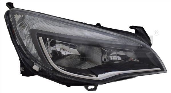 TYC Headlight Article number: 20-16975-05-2 cheaply