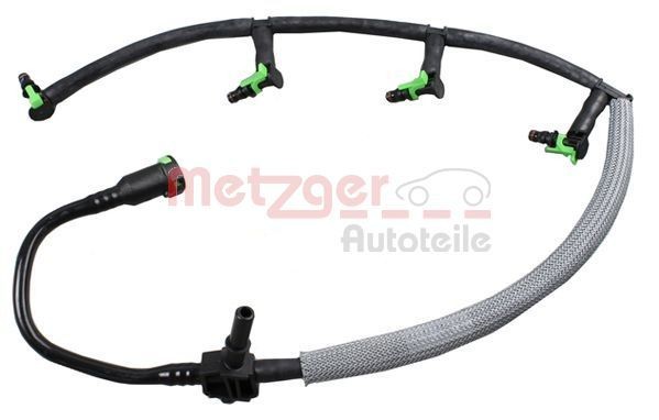 METZGER 0840107 Hose, fuel overflow TRANSIT CUSTOM 2.2 TDCi 155 PS Diesel