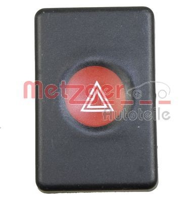 METZGER 0916592 Hazard Light Switch LOGAN 1.6 (LS0L, LS09, LS0V, LS0P, LS18, LS1S, LS1V, LS1Y,... 105 PS Petrol