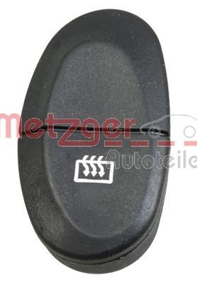 METZGER Switch, rear window heating Article number: 0916599 cheaply