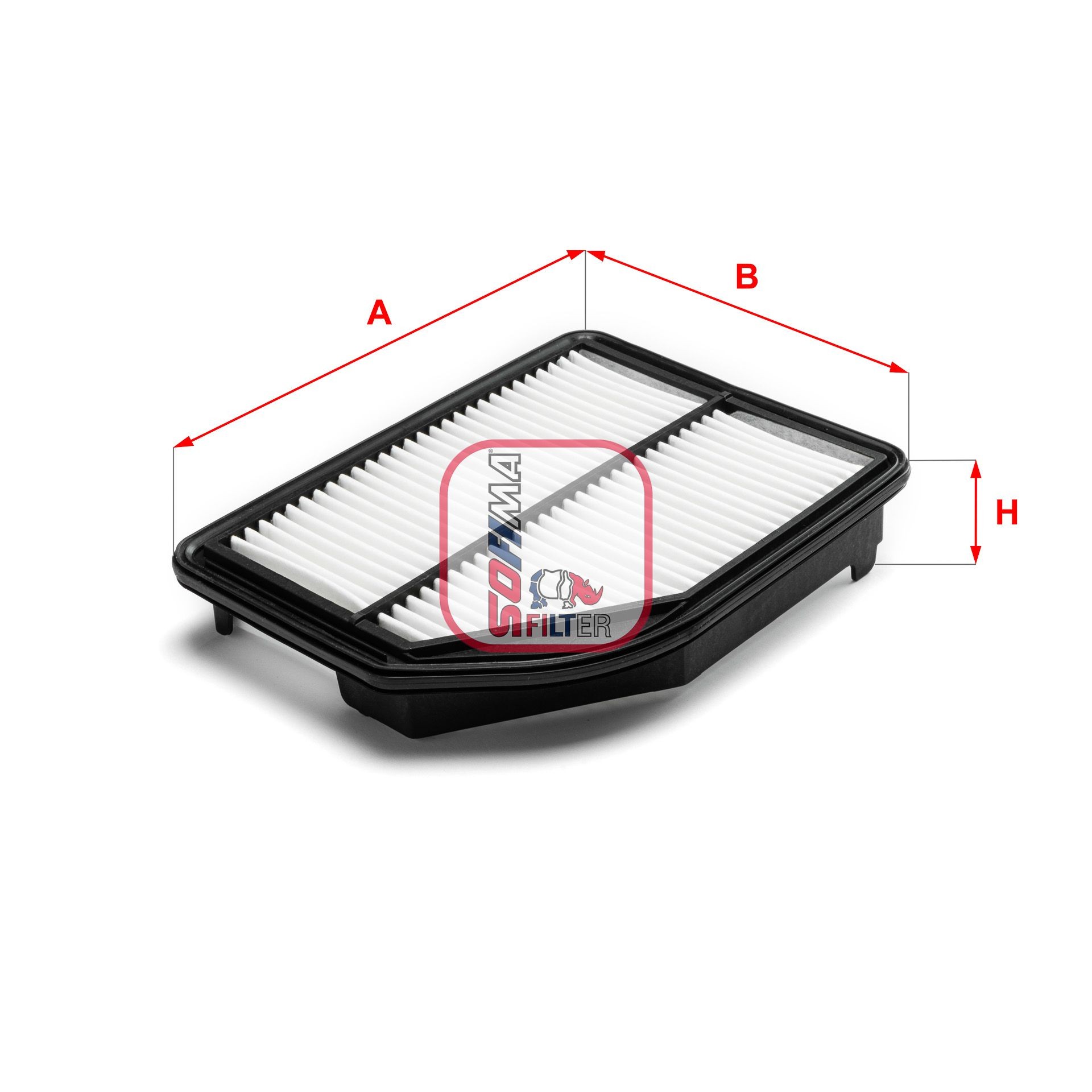 SOFIMA Luftfilter Varenummer: S 3525 A billige
