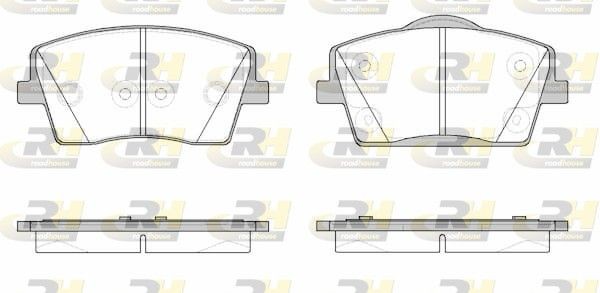 ROADHOUSE Brake pad set Article number: 21823.00 cheaply