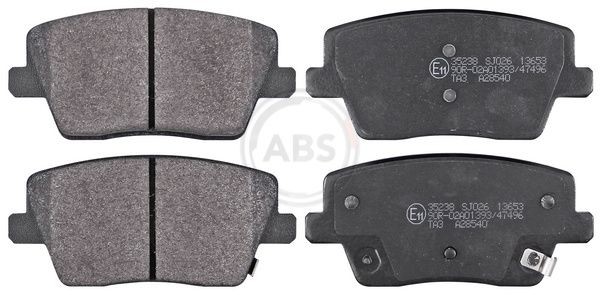 A.B.S. Brake pad set Article number: 35238 cheaply