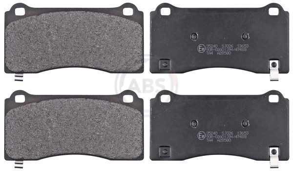 A.B.S. Brake pad set Article number: 35240 cheaply