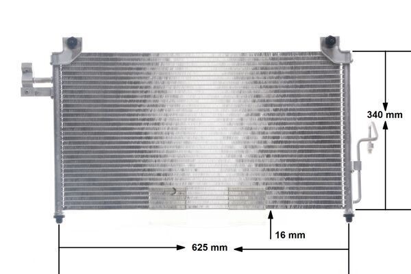 MAHLE ORIGINAL Air conditioning condenser Article number: AC 327 000S cheaply