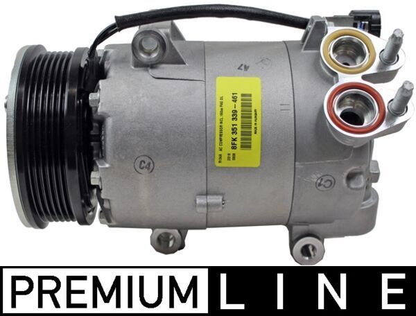 MAHLE ORIGINAL Air conditioning compressor Article number: ACP 1395 000P cheaply