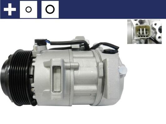MAHLE ORIGINAL Air conditioning compressor Article number: ACP 264 000S cheaply