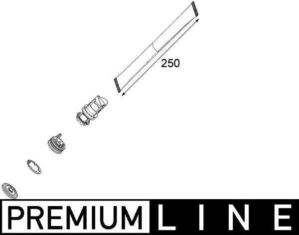 MAHLE ORIGINAL Tørfilter aircondition Varenummer: AD 2 000P billige