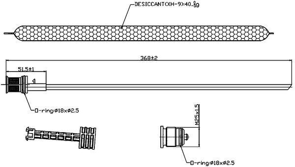 MAHLE ORIGINAL Dryer, air conditioning Article number: AD 89 000S cheaply