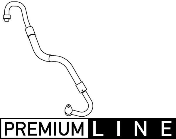 MAHLE ORIGINAL High- / Low Pressure Line, air conditioning Article number: AP 89 000P cheaply