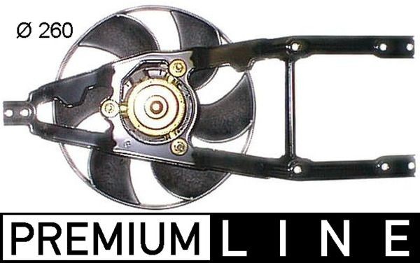 MAHLE ORIGINAL Fan, radiator Article number: CFF 298 000P cheaply