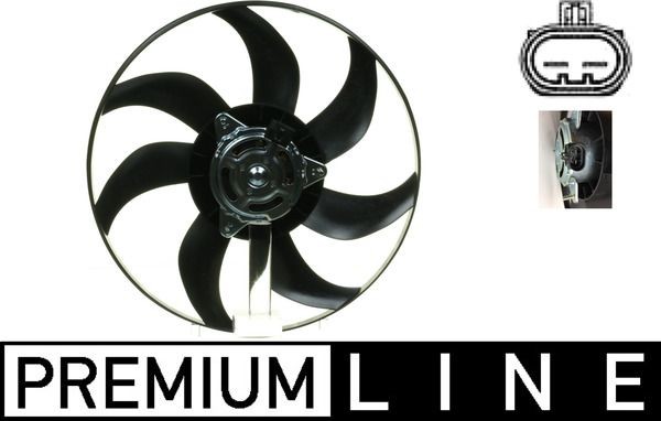 MAHLE ORIGINAL Fan, radiator Article number: CFF 322 000P cheaply
