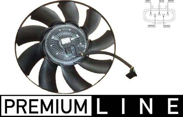 MAHLE ORIGINAL Fan, radiator Article number: CFF 476 000P cheaply