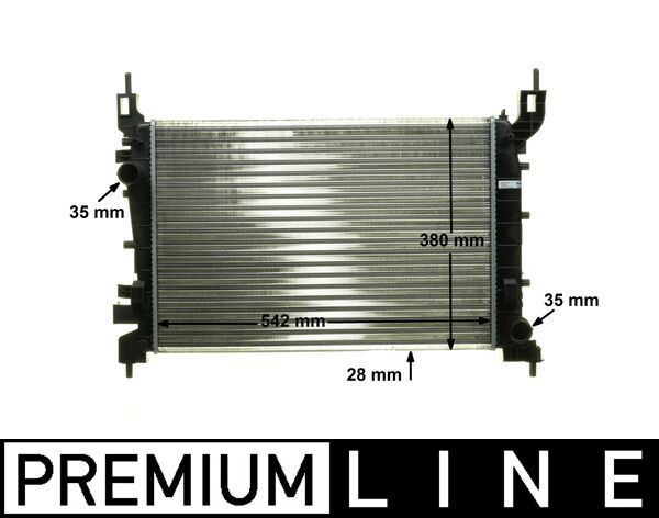MAHLE ORIGINAL Radiaator, mootorijahutus Artikli number: CR 1193 000P soodsalt