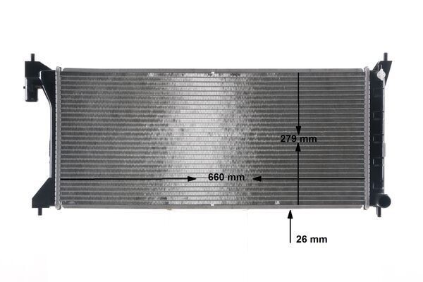 MAHLE ORIGINAL Engine radiator Article number: CR 2245 000S cheaply