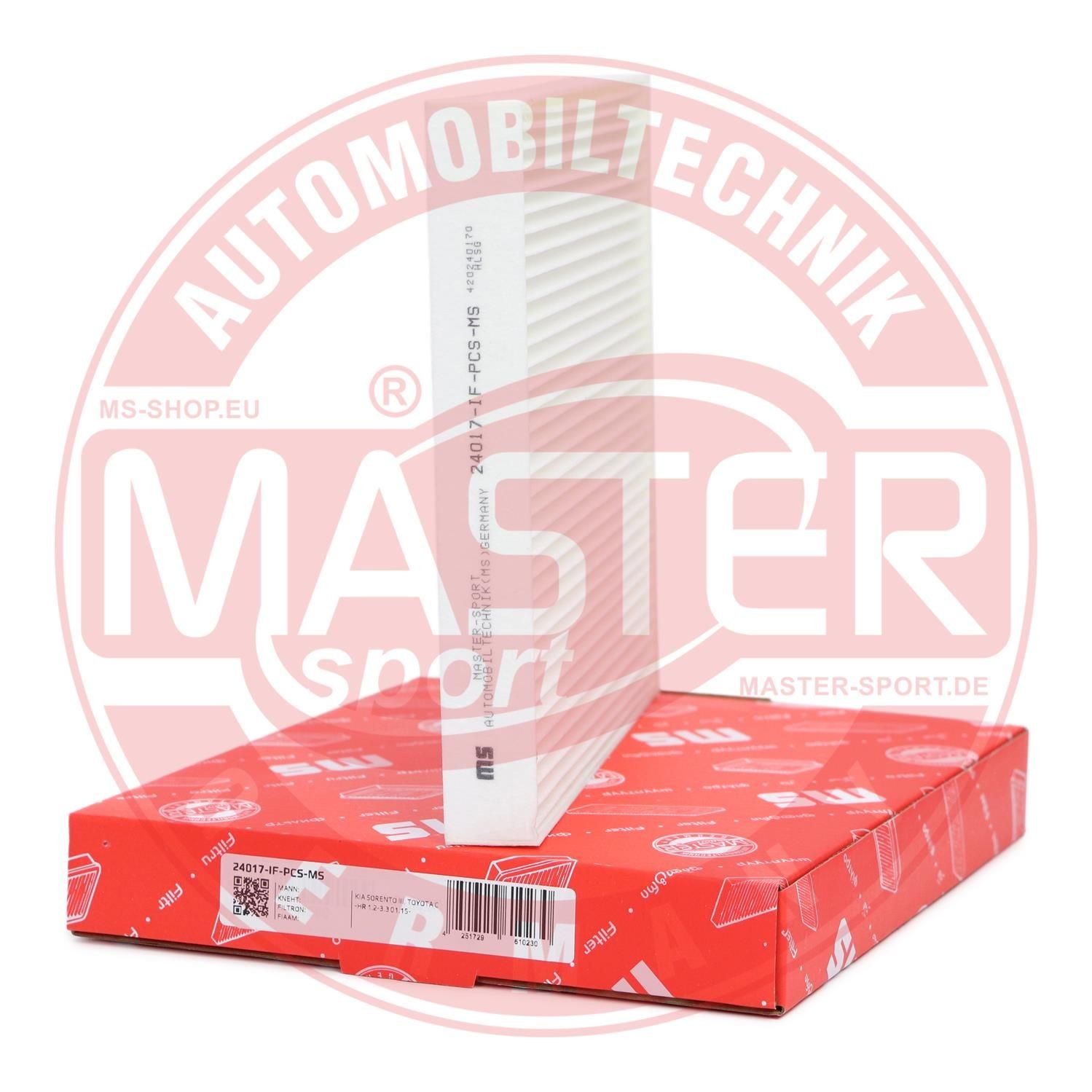 MASTER-SPORT Filter, salongiõhk Artikli number: 24017-IF-PCS-MS soodsalt