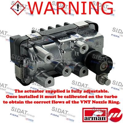 FISPA 48.1056AS Regulēšanas elements, Turbokompresors E Klase E 200 CDI 2.2 (211.207) 136 HP Dīzelis 2009