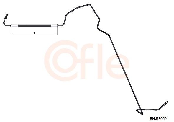 COFLE Brake hose Article number: BH.FI003 cheaply