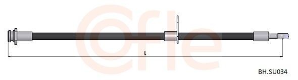 COFLE Brake hose Article number: BH.ME044 cheaply