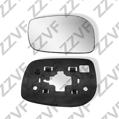 ZZVF Mirror Glass, outside mirror Article number: ZVTO2116R cheaply