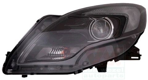 VAN WEZEL Headlight Article number: 3872963 cheaply