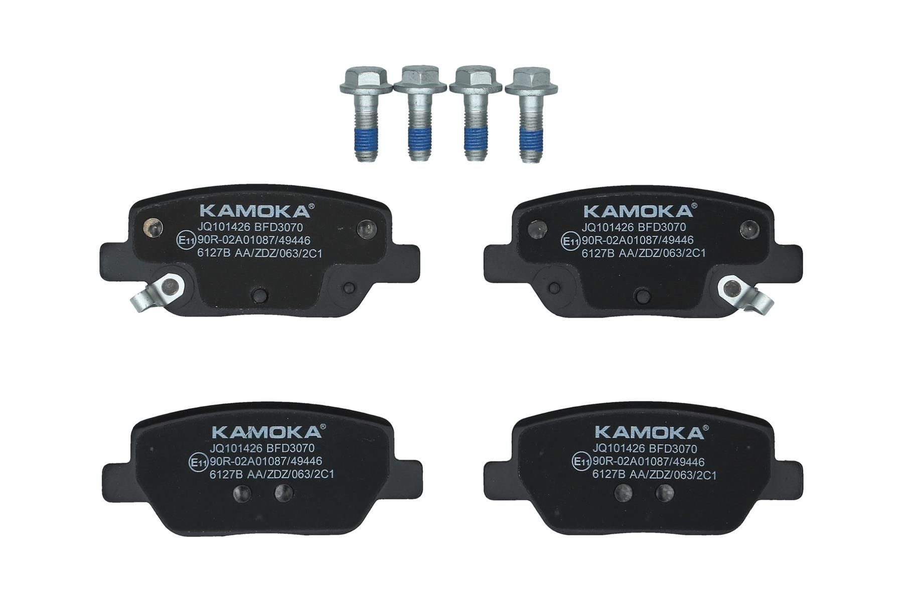 KAMOKA Brake pad set Article number: JQ101426 cheaply