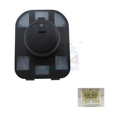 MEAT & DORIA 206010 Switch, mirror adjustment A4 3.0 218 PS Petrol 2009