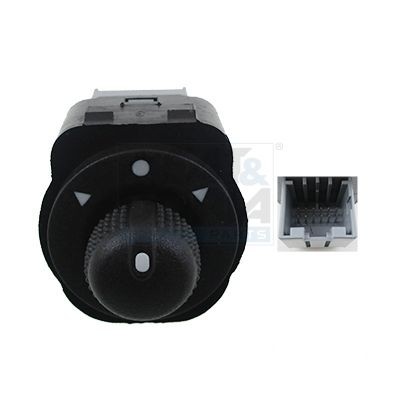MEAT & DORIA 206047 Switch, mirror adjustment DOBLO 2.0 D Multijet 135 PS Diesel