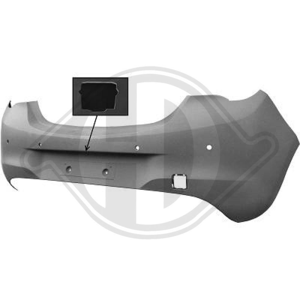 DIEDERICHS 1815058 Bagkofanger CORSA 1.3 CDTI (08, 68) 95 HK Diesel