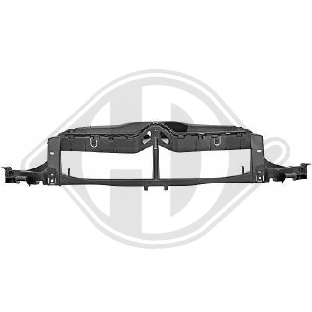 DIEDERICHS 4073039 Holder, kølergitter C4 1.4 VTi 95 HK Benzin