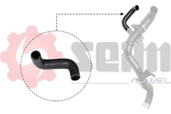 SEIM Charger intake hose Article number: 981774 cheaply