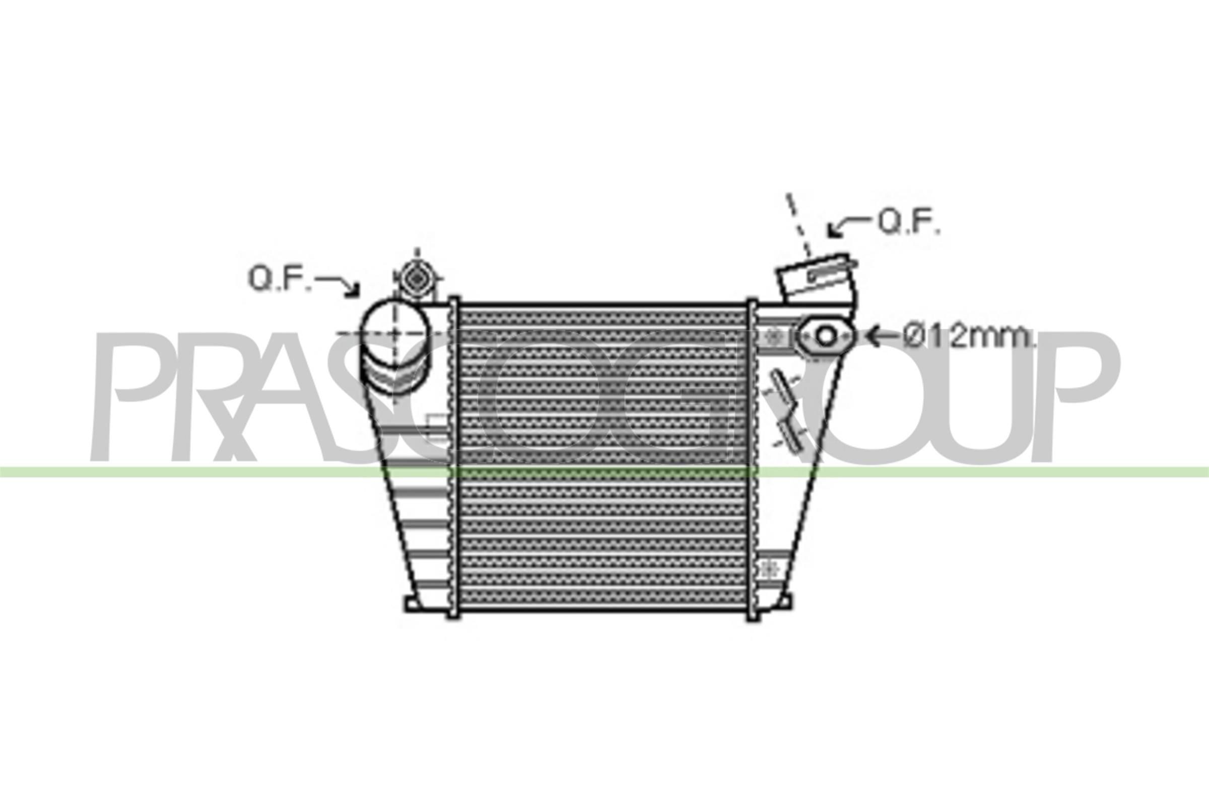 PRASCO Intercooler Article number: AD016N001 cheaply