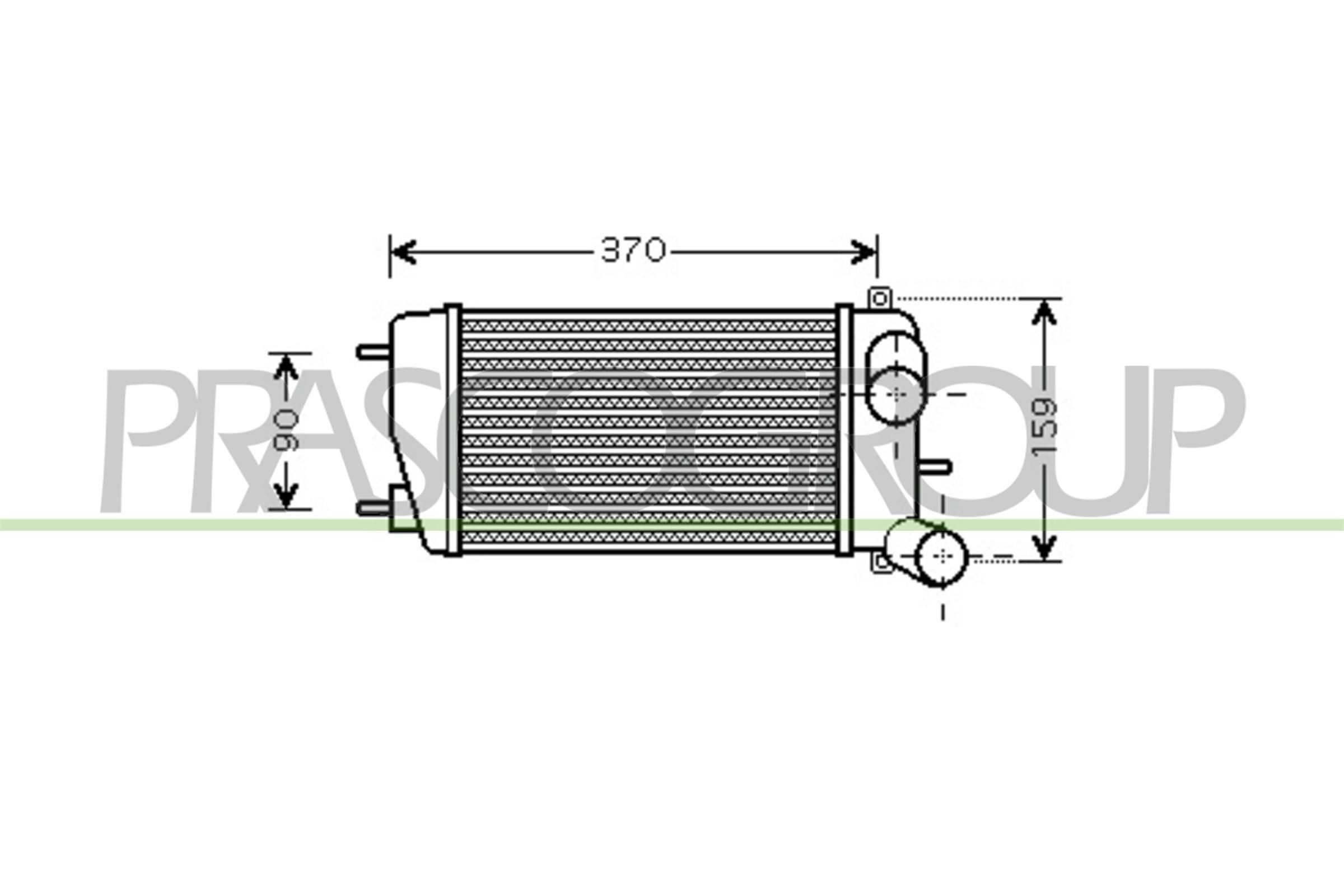 PRASCO Intercooler Article number: CI304N001 cheaply
