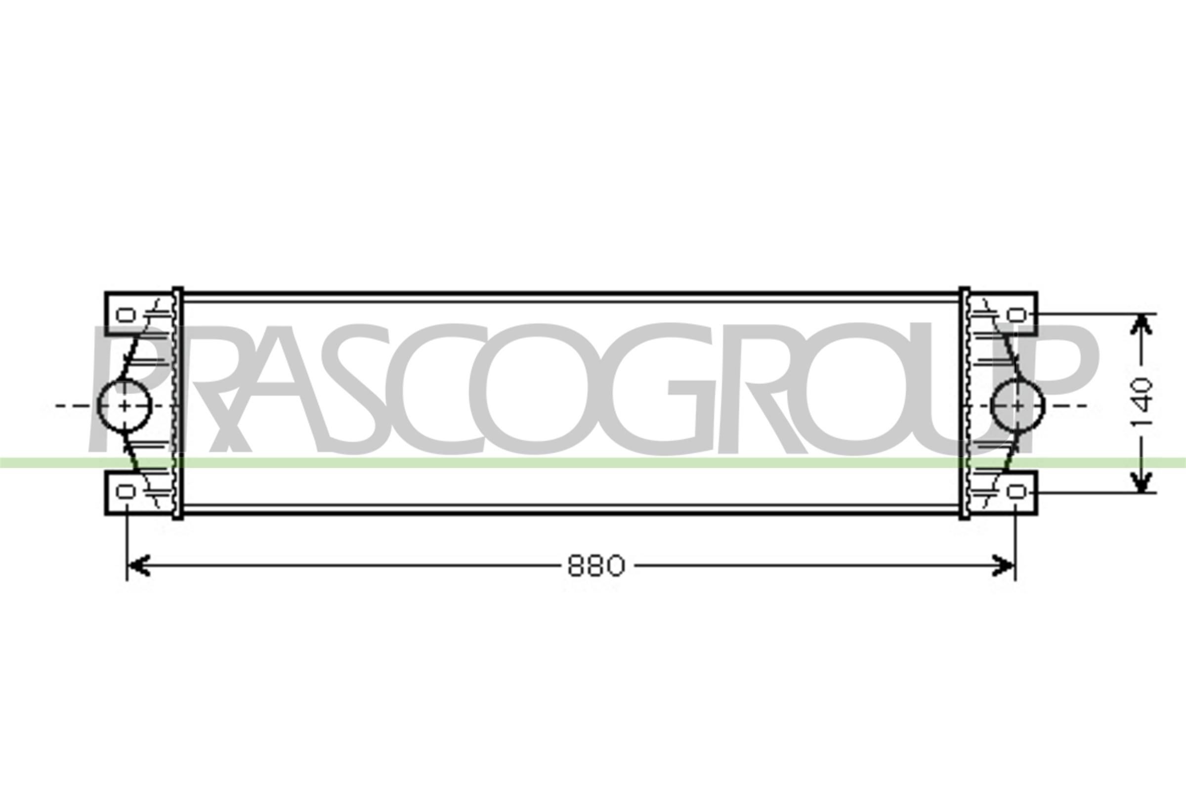 PRASCO Intercooler Article number: DS960N001 cheaply