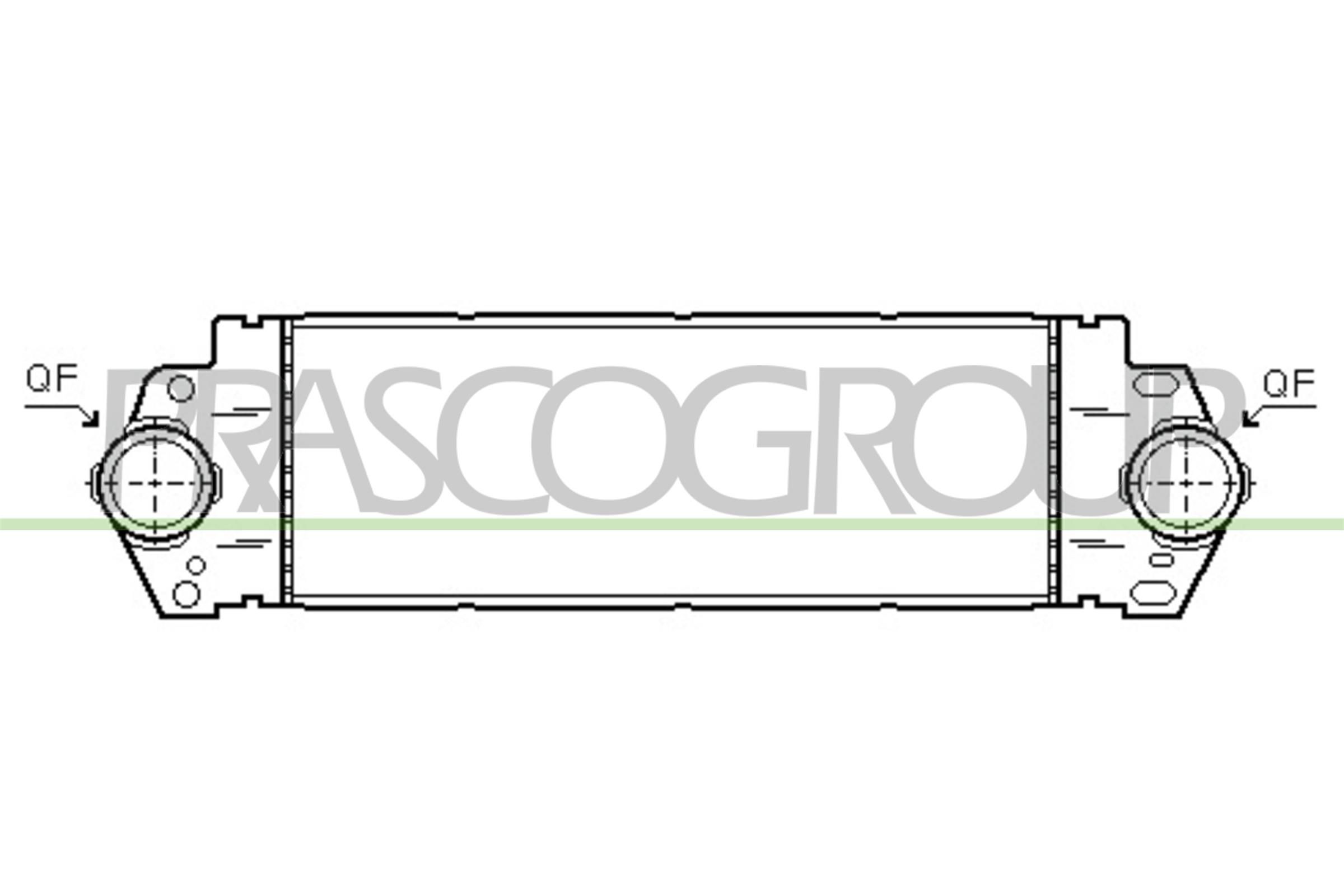 PRASCO Intercooler Article number: VG917N002 cheaply