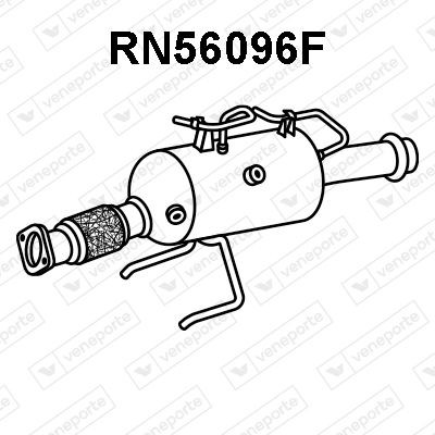 VENEPORTE Diesel particulate filter Article number: RN56096F cheaply