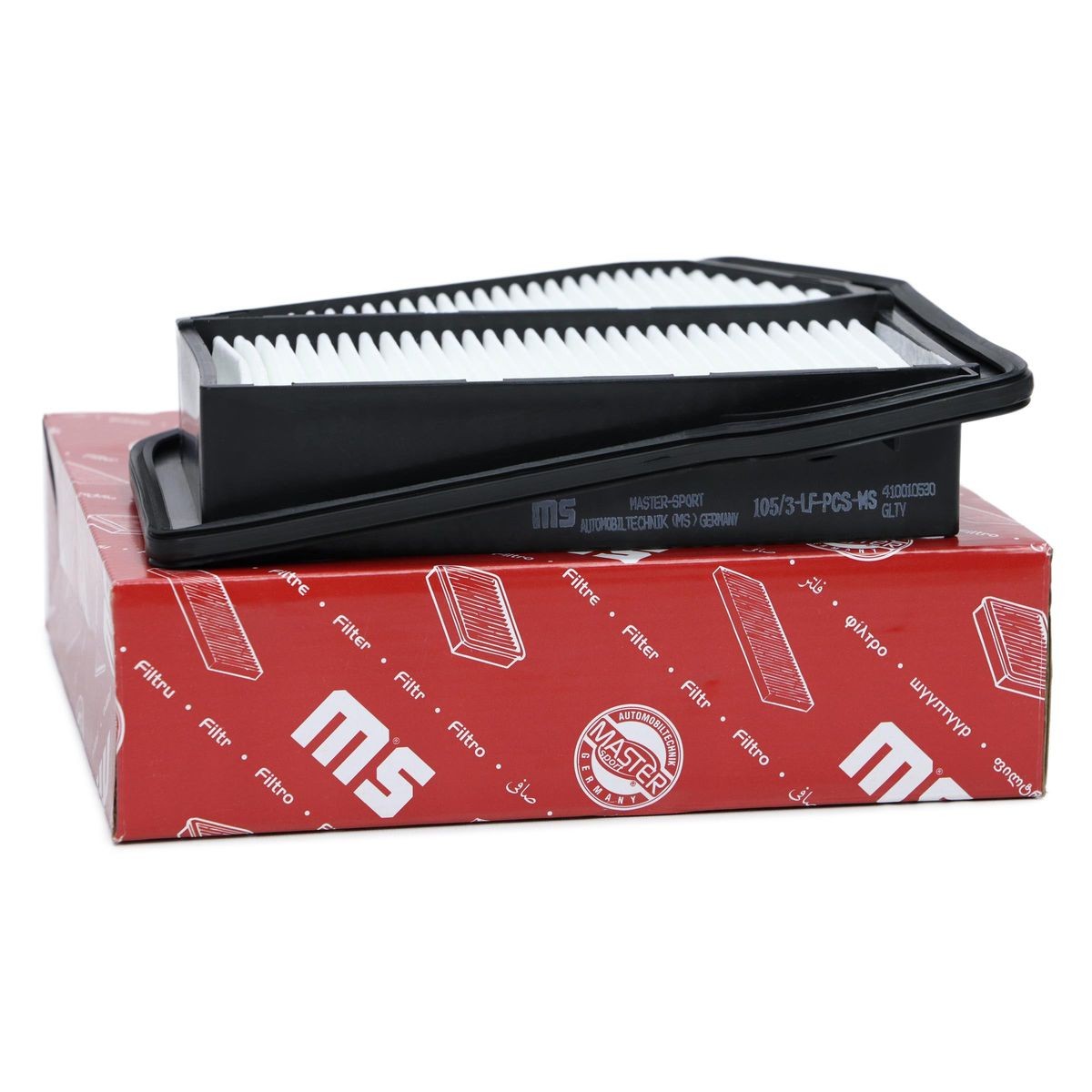 MASTER-SPORT Air filter Article number: 105/3-LF-PCS-MS cheaply