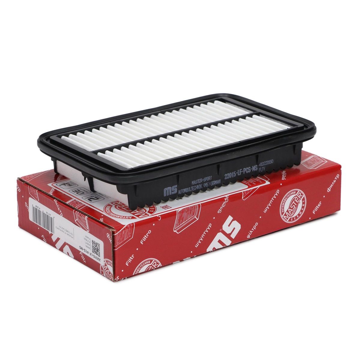 MASTER-SPORT Luftfilter Varenummer: 22015-LF-PCS-MS billige