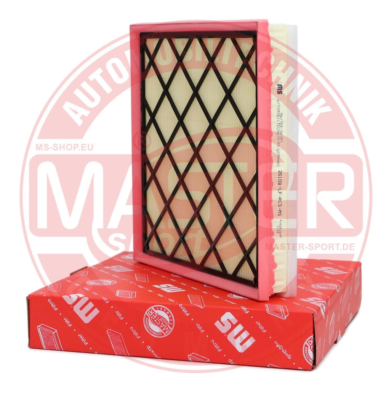 MASTER-SPORT Air filter Article number: 26108-LF-PCS-MS cheaply
