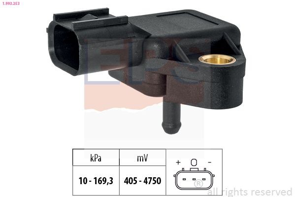 EPS Pressure Sensor, brake booster Article number: 1.993.253 cheaply