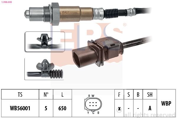 EPS Lambda sensor Article number: 1.998.500 cheaply