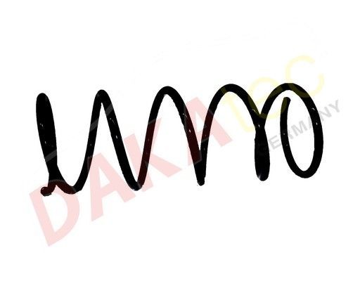 DAKAtec Coil spring Article number: 300056 cheaply