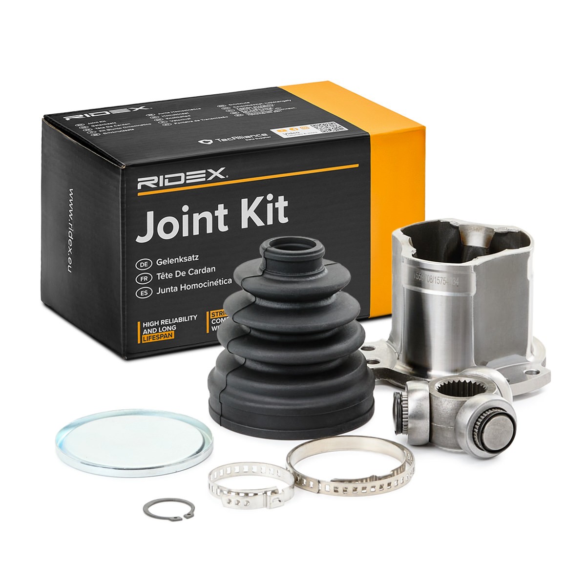 RIDEX Joint kit, drive shaft Article number: 5J0394 cheaply