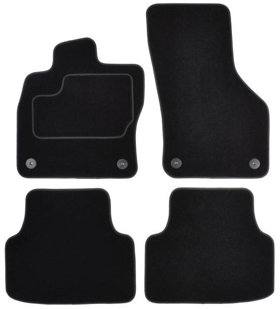 MAMMOOTH A041 SKO80 PRM 01 Floor mats OCTAVIA 2.0 TSI RS 245 PS Petrol 2020