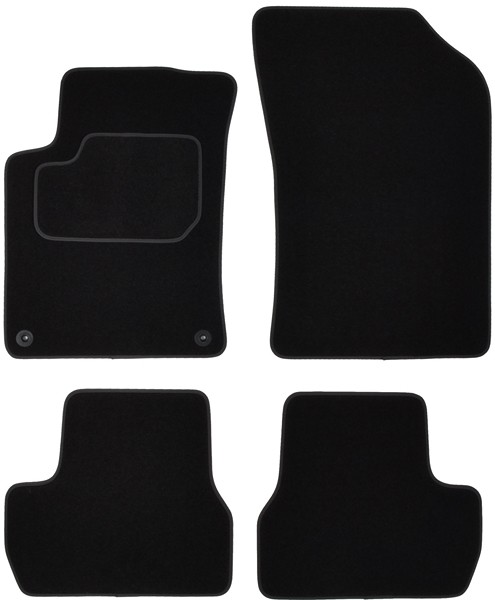 CUSTOPOL CIT95C Floor mats C3 1.2 PureTech Flex 90 PS Petrol/Ethanol