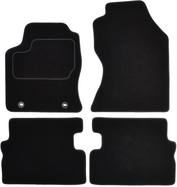CUSTOPOL FOR105C Põrandamattide komplekt FOCUS RS 2.0 215 HP Bensiin 2007