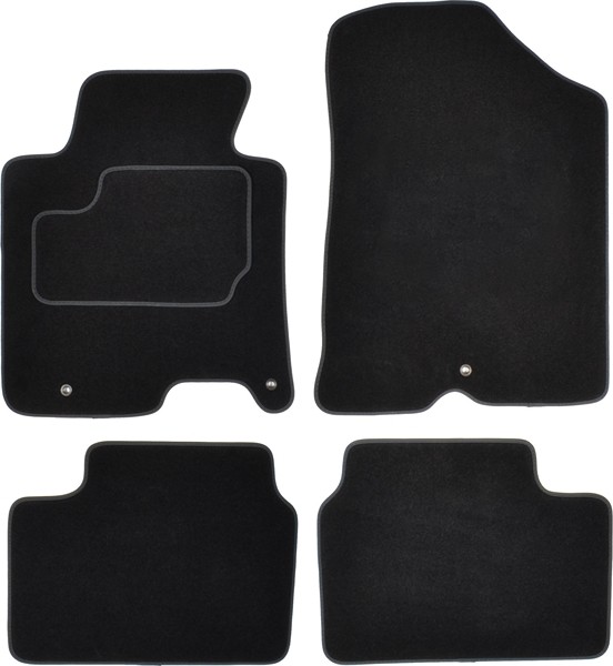 CUSTOPOL KIA100C Floor mats CEE'D 1.4 MPI 101 PS Petrol 2018
