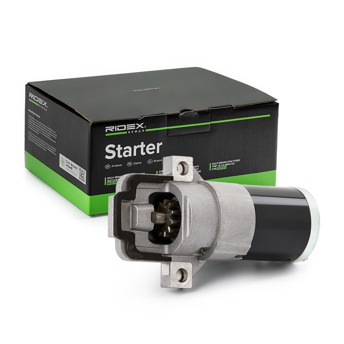 RIDEX REMAN Starter Varenummer: 2S0318R billige