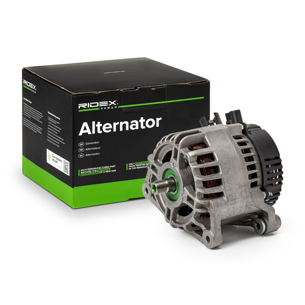 RIDEX REMAN Generaator Artikli number: 4G0046R soodsalt
